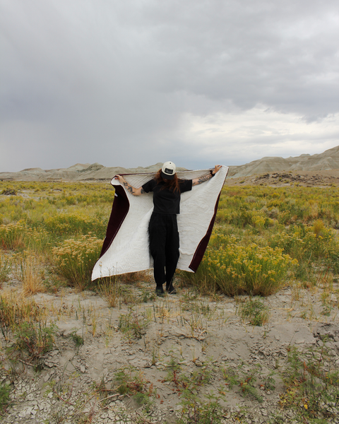 Moonbeam Scorpion Appliqué Quilt 56x74