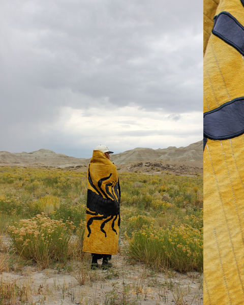 Sunshine Scorpion Appliqué Quilt 56x74