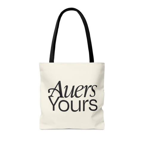 AUERS Take Care Tan Tote Bag