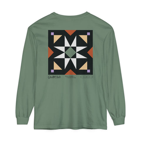 Mosaic Star Unisex Long Sleeve T-Shirt