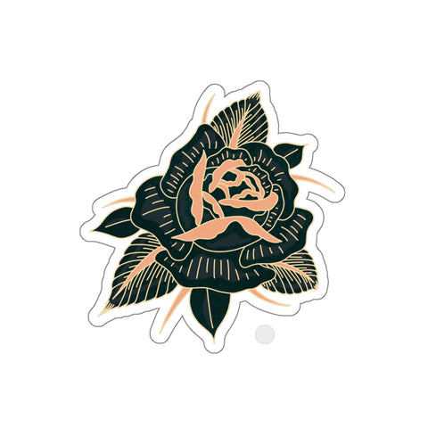 Scorpion Rose Wire Individual Die-Cut Stickers