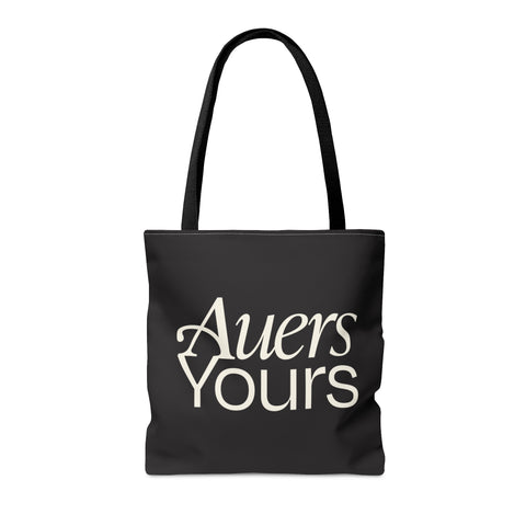 AUERS Take Care Black Tote Bag