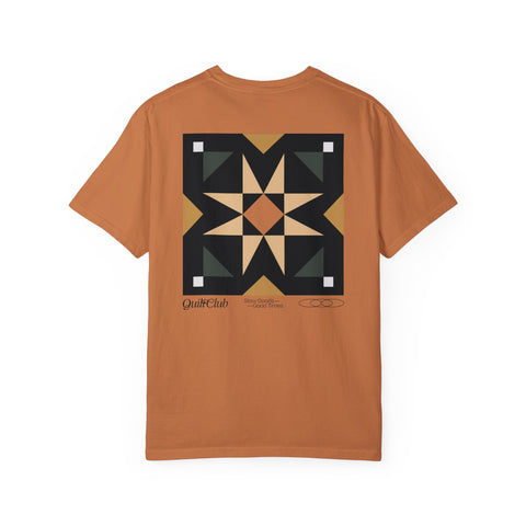 Mosaic Star Unisex Garment-Dyed T-shirt