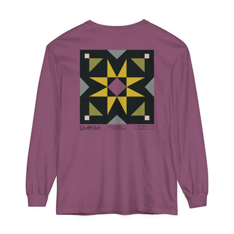 Mosaic Star Unisex Long Sleeve T-Shirt