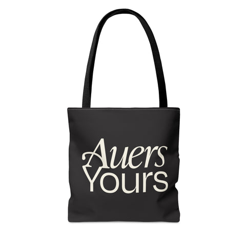 AUERS Take Care Black Tote Bag