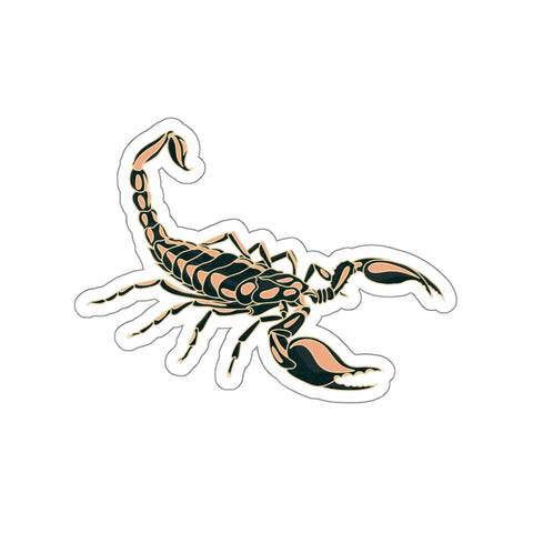 Scorpion Rose Wire Individual Die-Cut Stickers