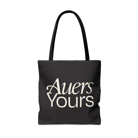 AUERS Take Care Black Tote Bag