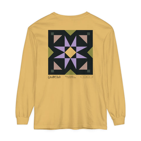 Mosaic Star Unisex Long Sleeve T-Shirt