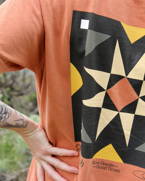 Mosaic Star Unisex Garment-Dyed T-shirt