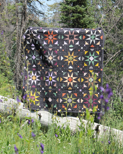 Mosaic Star Quilt by AUERS 68x68