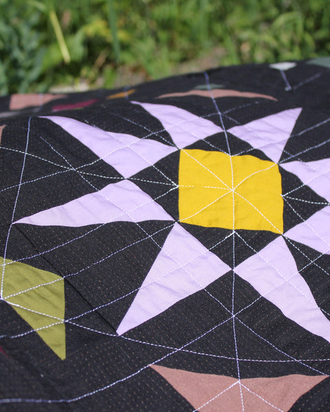 Mosaic Star Quilt by AUERS 68x68