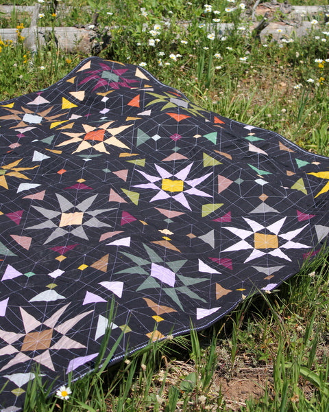 Mosaic Star Quilt by AUERS 68x68