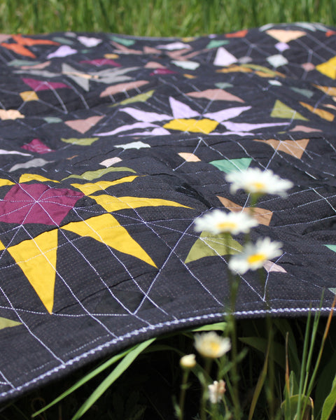 Mosaic Star Quilt by AUERS 68x68