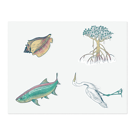 Inshore Sticker Sheet